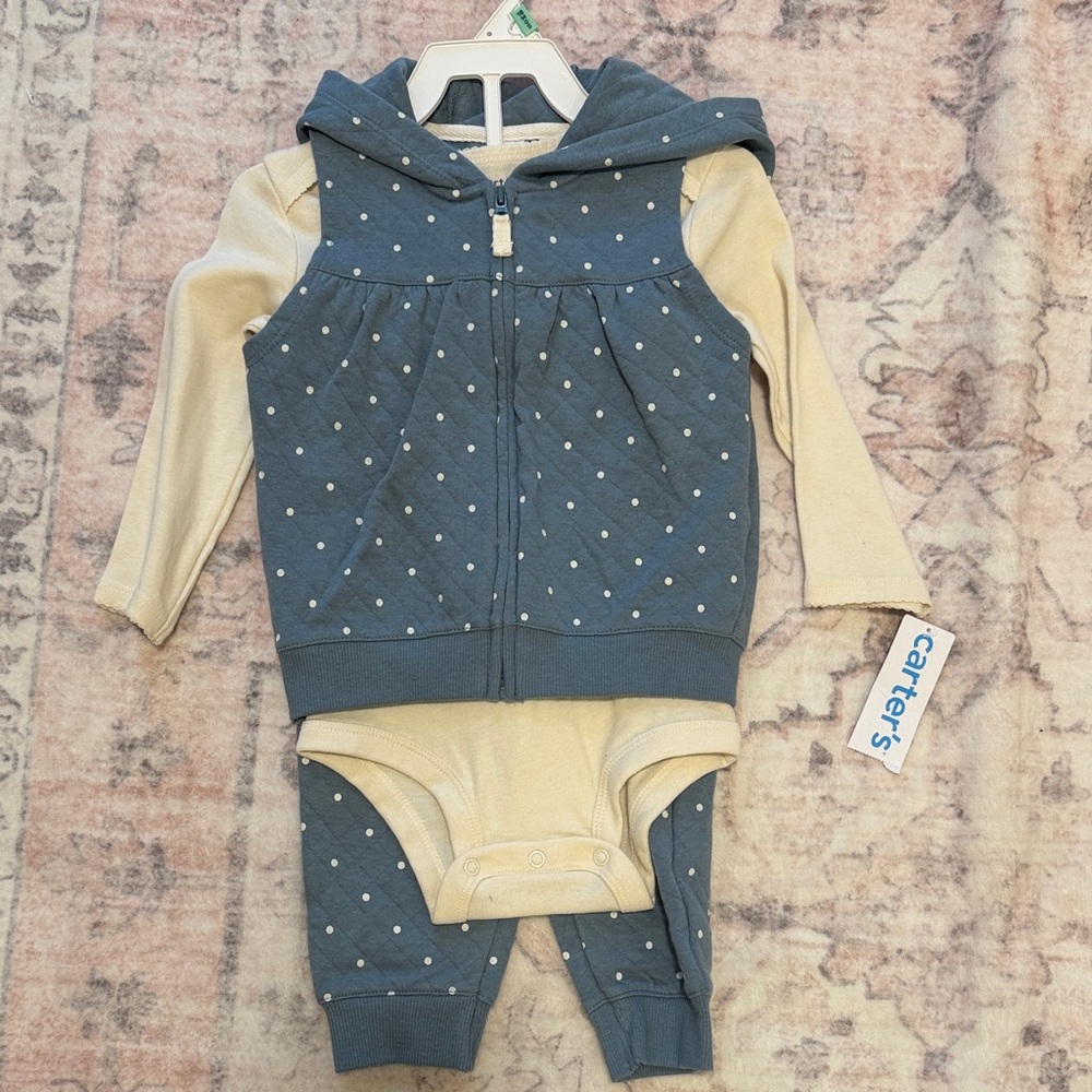 Carters baby girl set